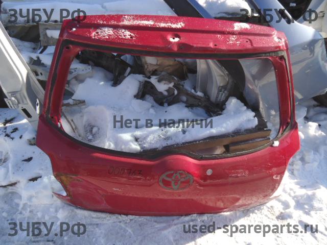 Toyota Auris 1 (E150) Дверь багажника
