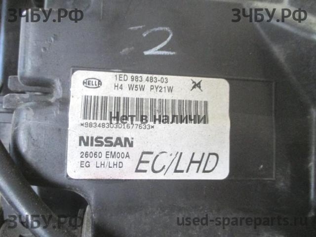 Nissan Tiida 1 Фара левая