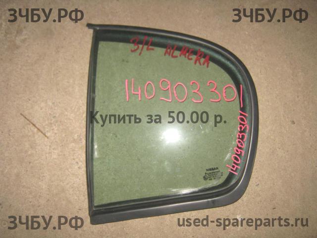 Nissan Almera 16 Стекло двери задней левой (форточка)
