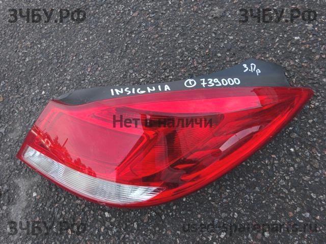 Opel Insignia A Фонарь правый
