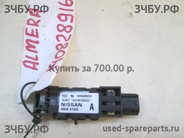 Nissan Almera 16 Датчик удара AIR BAG (SRS)