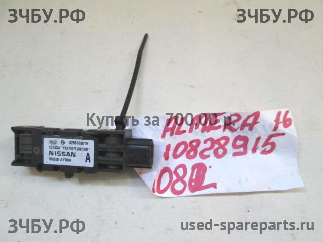 Nissan Almera 16 Датчик удара AIR BAG (SRS)