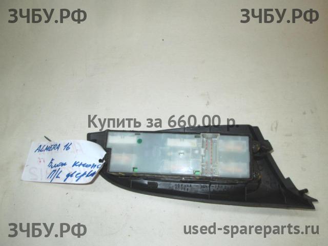 Nissan Almera 16 Кнопка стеклоподъемника передняя левая (блок)