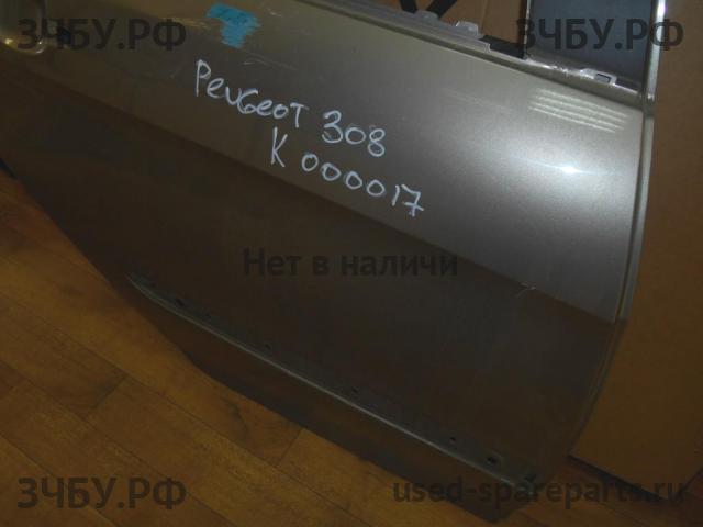 Peugeot 308 Дверь задняя правая