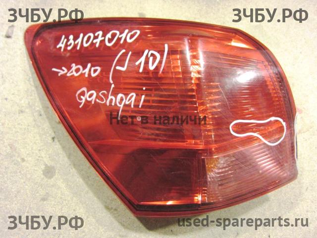 Nissan Qashqai (J10) Фонарь левый