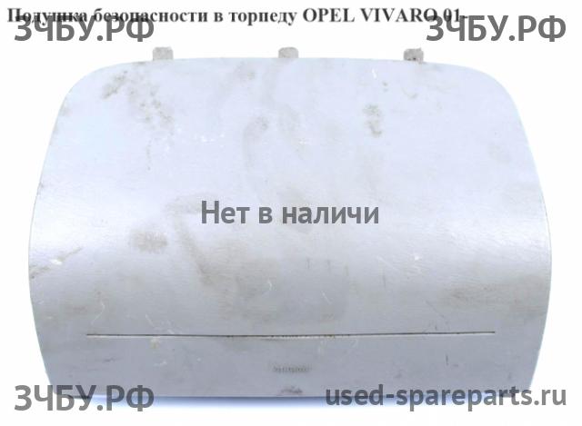 Opel Vivaro A Подушка безопасности водителя (в торпедо, колени)
