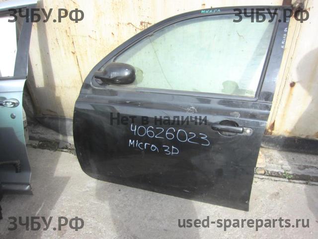 Nissan Micra K12 Дверь передняя левая