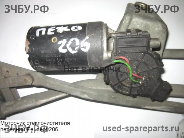 Peugeot 206 Моторчик стеклоочистителя передний