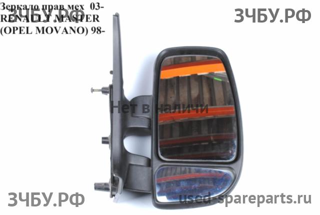 Renault Master 2 Зеркало правое механическое