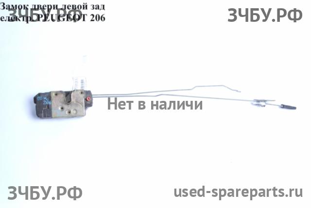 Peugeot 206 Замок двери задней левой