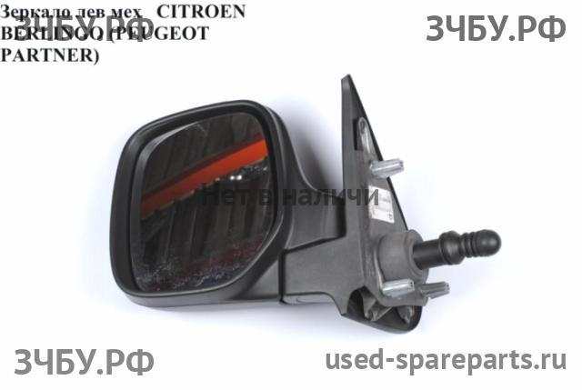 Citroen Berlingo 1 (M49) Зеркало левое механическое