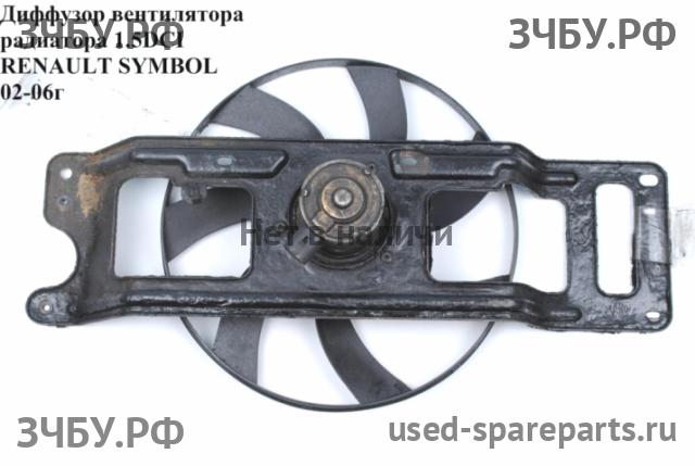Renault Clio 2/Simbol 1 Диффузор вентилятора