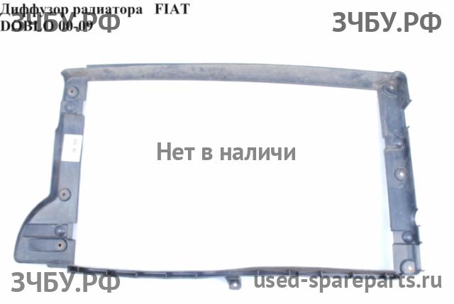 Fiat Doblo 1 Вентилятор радиатора, диффузор