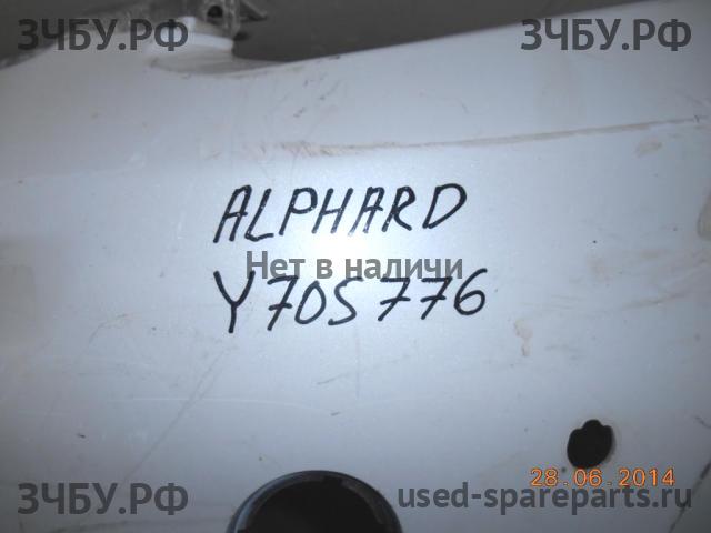 Toyota Alphard 2 Бампер передний
