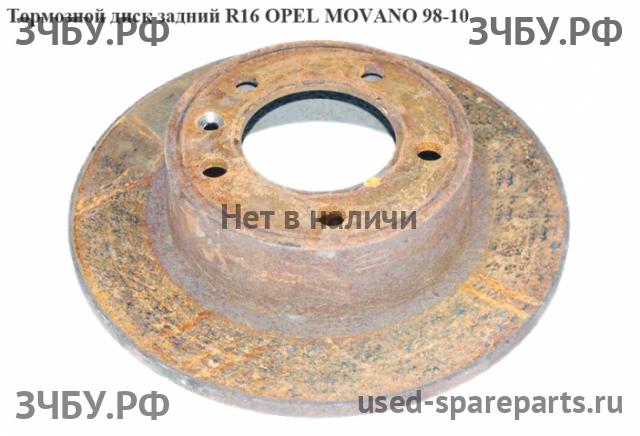 Opel Movano A Диск тормозной задний