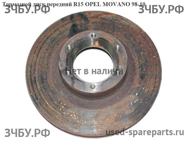 Opel Movano A Диск тормозной передний