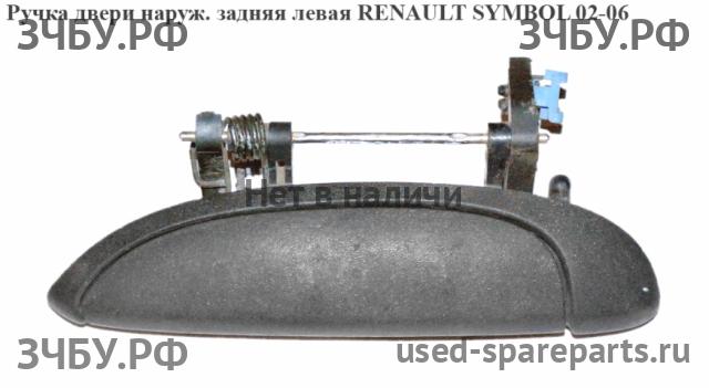 Renault Clio 2/Simbol 1 Ручка двери задней наружная левая