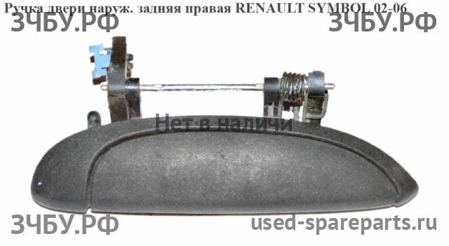 Renault Clio 2/Simbol 1 Ручка двери задней наружная правая