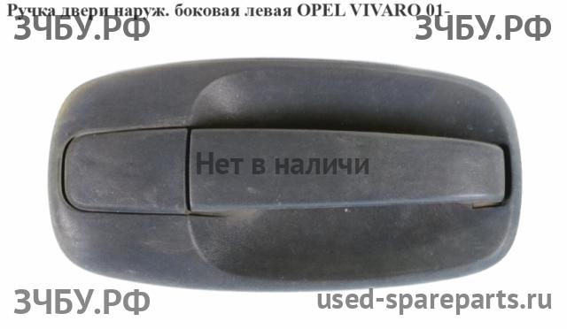 Opel Vivaro A Ручка двери задней наружная левая