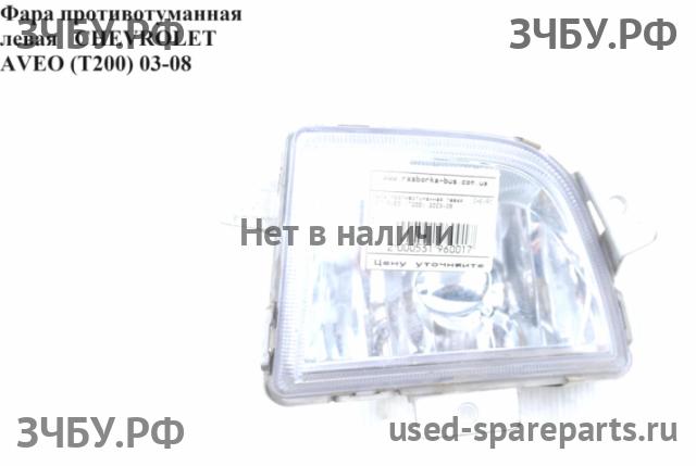 Chevrolet Aveo 1 (T200) ПТФ левая