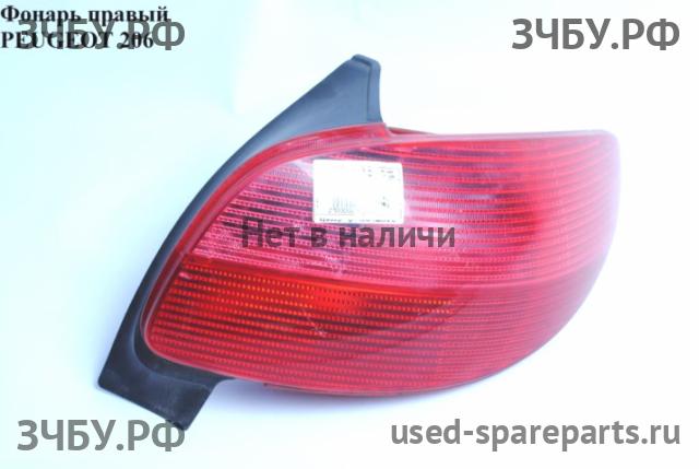 Peugeot 206 Фонарь правый