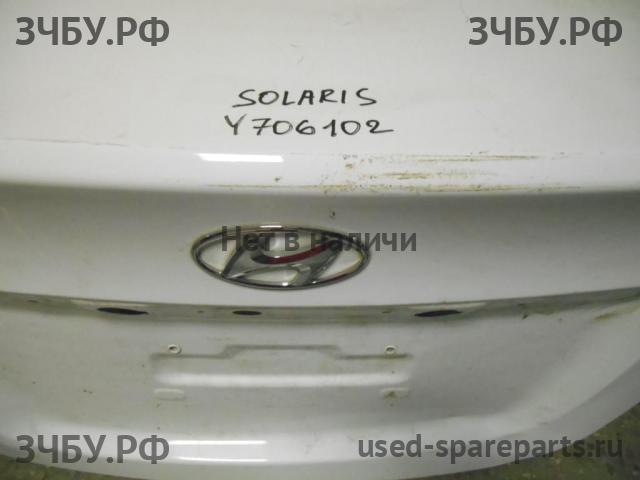 Hyundai Solaris 1 Крышка багажника
