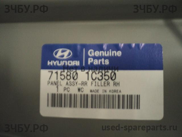 Hyundai Getz Панель задняя