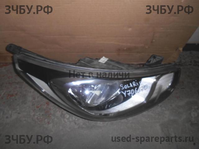 Hyundai Solaris 1 Фара правая