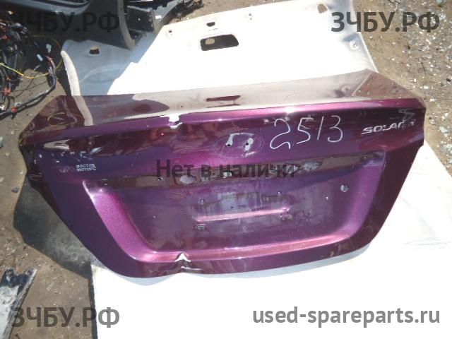 Hyundai Solaris 1 Крышка багажника