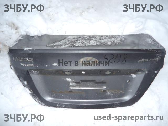 Hyundai Solaris 1 Крышка багажника