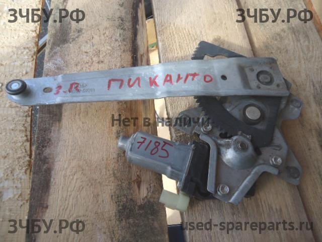 KIA Picanto 1 Стеклоподъёмник электрический задний правый