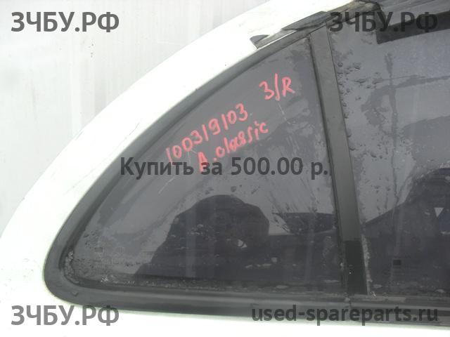 Nissan Almera Classic Стекло двери задней правой (форточка)