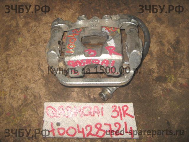 Nissan Qashqai+2 (JJ10) Суппорт задний правый (в сборе со скобой)