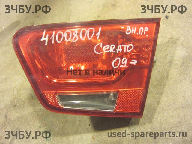 KIA Cerato 2 Фонарь задний в бампер правый