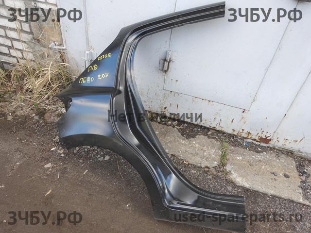 Peugeot 207 Крыло заднее правое