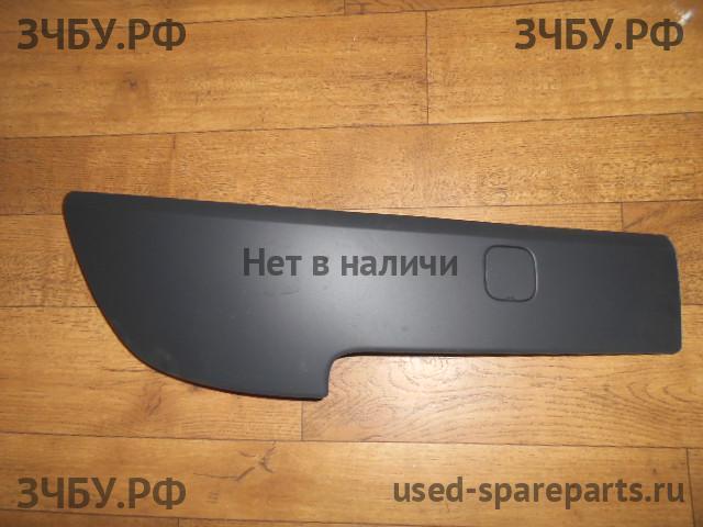Renault Scenic 2 Накладка переднего бампера