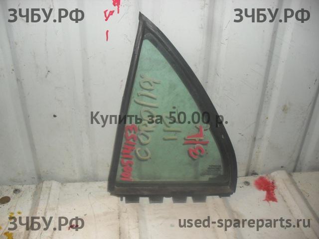 Toyota Corolla (E12) Стекло двери задней левой (форточка)