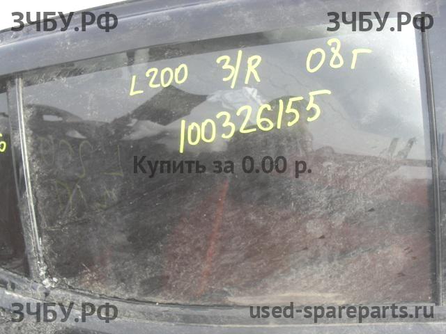 Mitsubishi L200 (4)[KB] Стекло двери задней левой