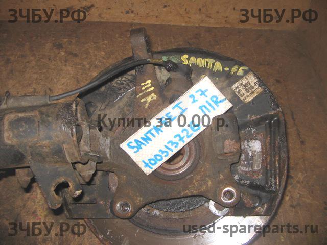 Hyundai Santa Fe 1 (SM) Кулак поворотный передний правый (со ступицей)