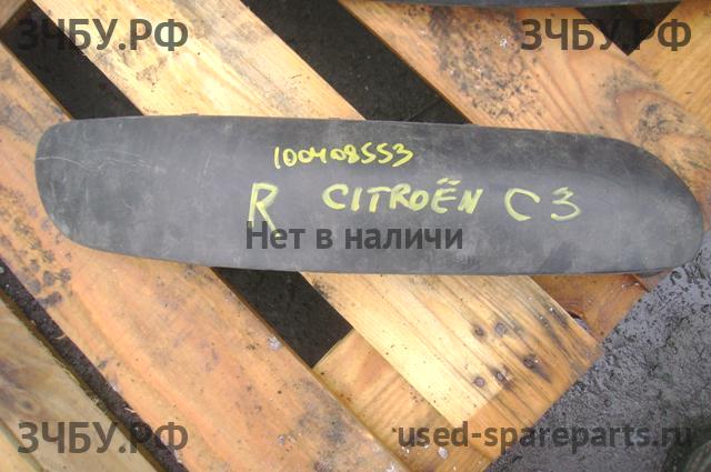 Citroen C3 (1) Молдинг бампера переднего правый