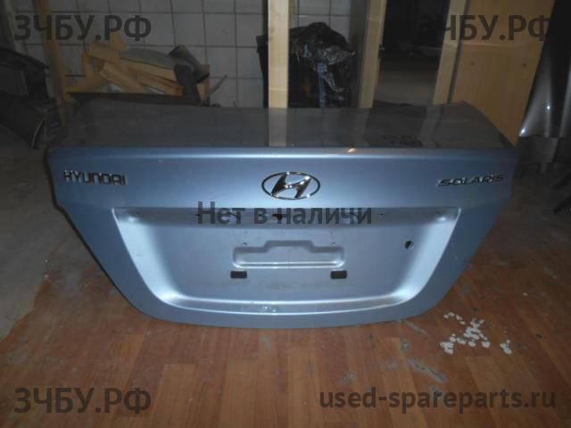 Hyundai Solaris 1 Крышка багажника