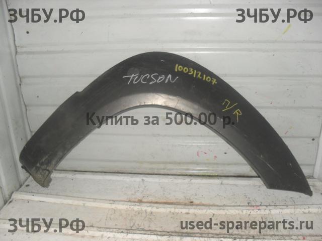 Hyundai Tucson 1 Накладка крыла переднего правого
