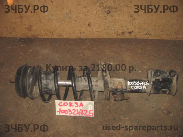 Opel Corsa C Стойка передняя левая (в сборе)