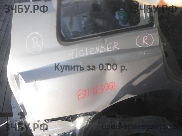 Toyota Highlander 1 Крыло заднее правое