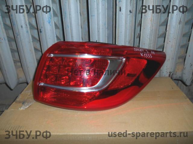 KIA Sportage 3 Фонарь правый