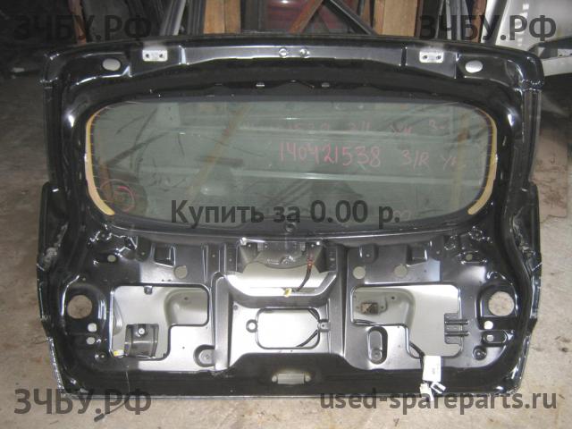 Nissan Qashqai (J10) Дверь багажника со стеклом