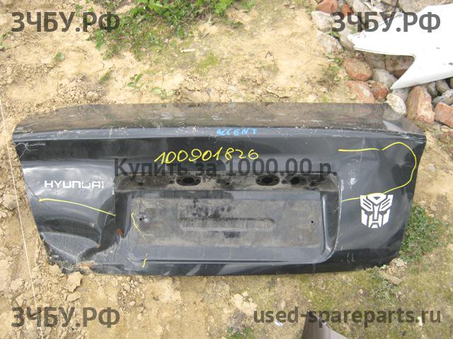 Hyundai Accent 2 Крышка багажника