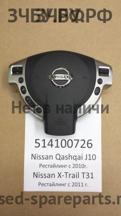 Nissan Qashqai (J10) Подушка безопасности водителя (в руле)