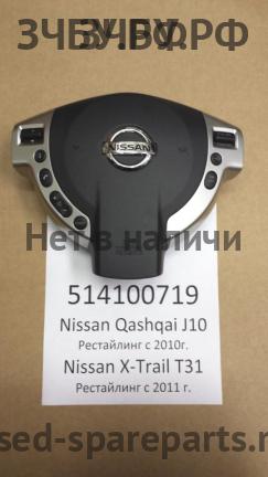 Nissan Qashqai (J10) Подушка безопасности водителя (в руле)