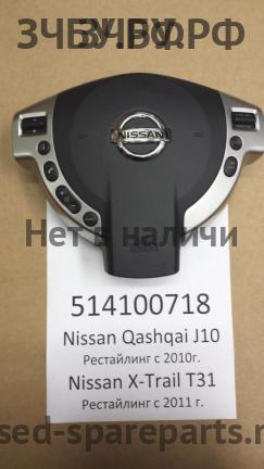 Nissan Qashqai (J10) Подушка безопасности водителя (в руле)